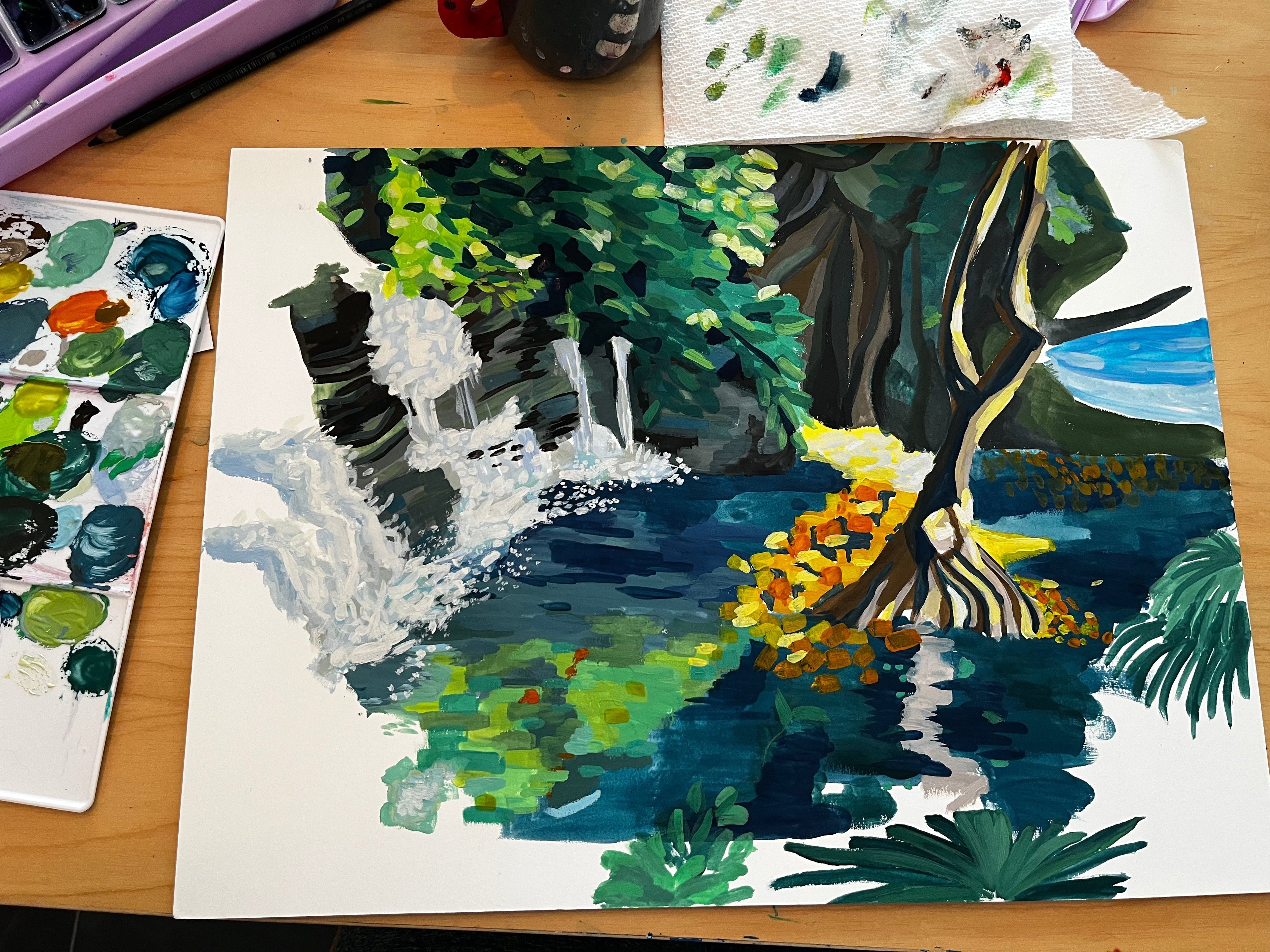 A Love Note to a Cenote With Paint