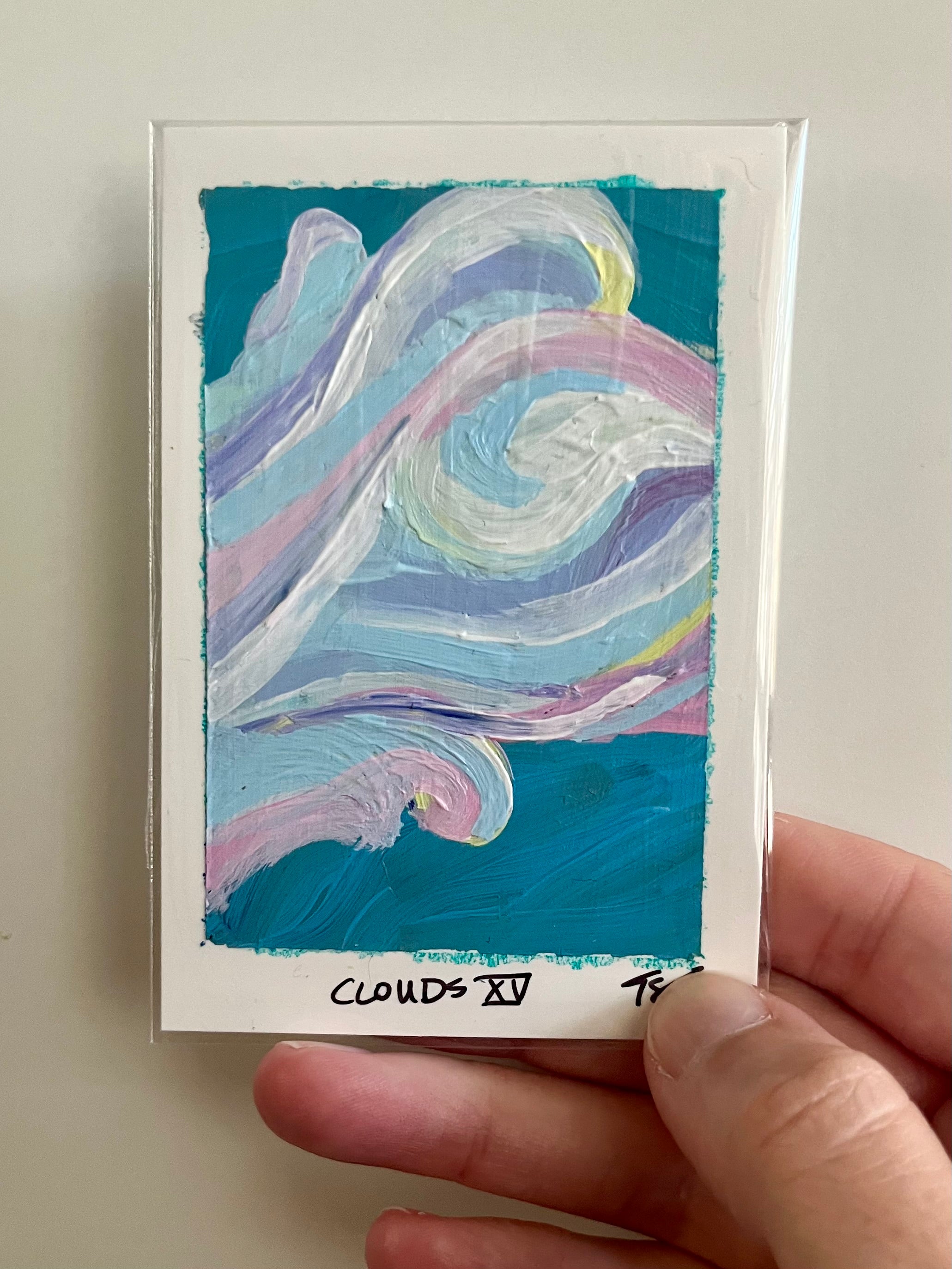 Both Sides Now: Cloud ACEO Series
