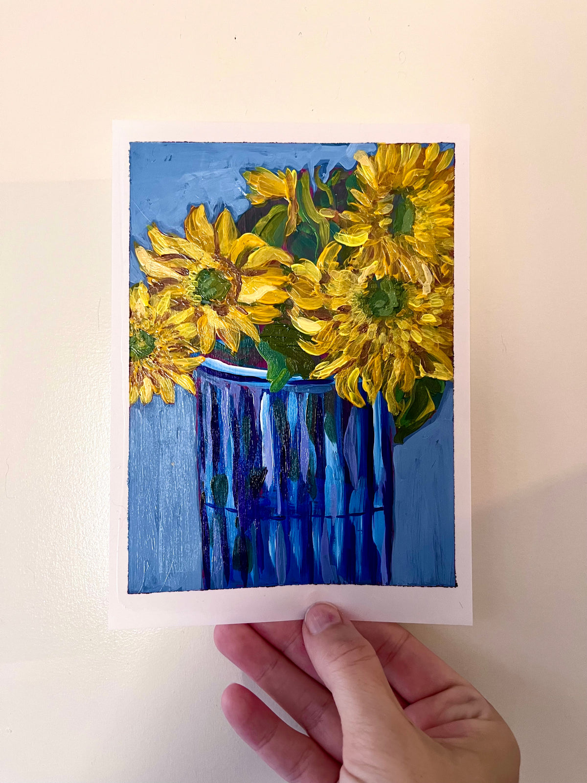 5x7” Acrylic on Yupo Studies