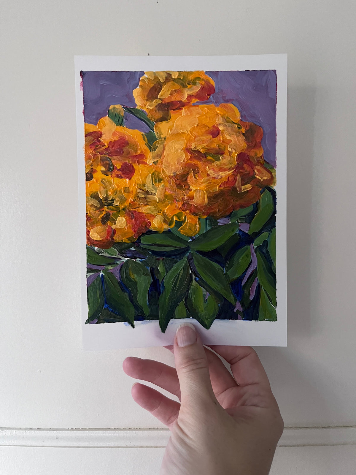 5x7” Acrylic on Yupo Studies