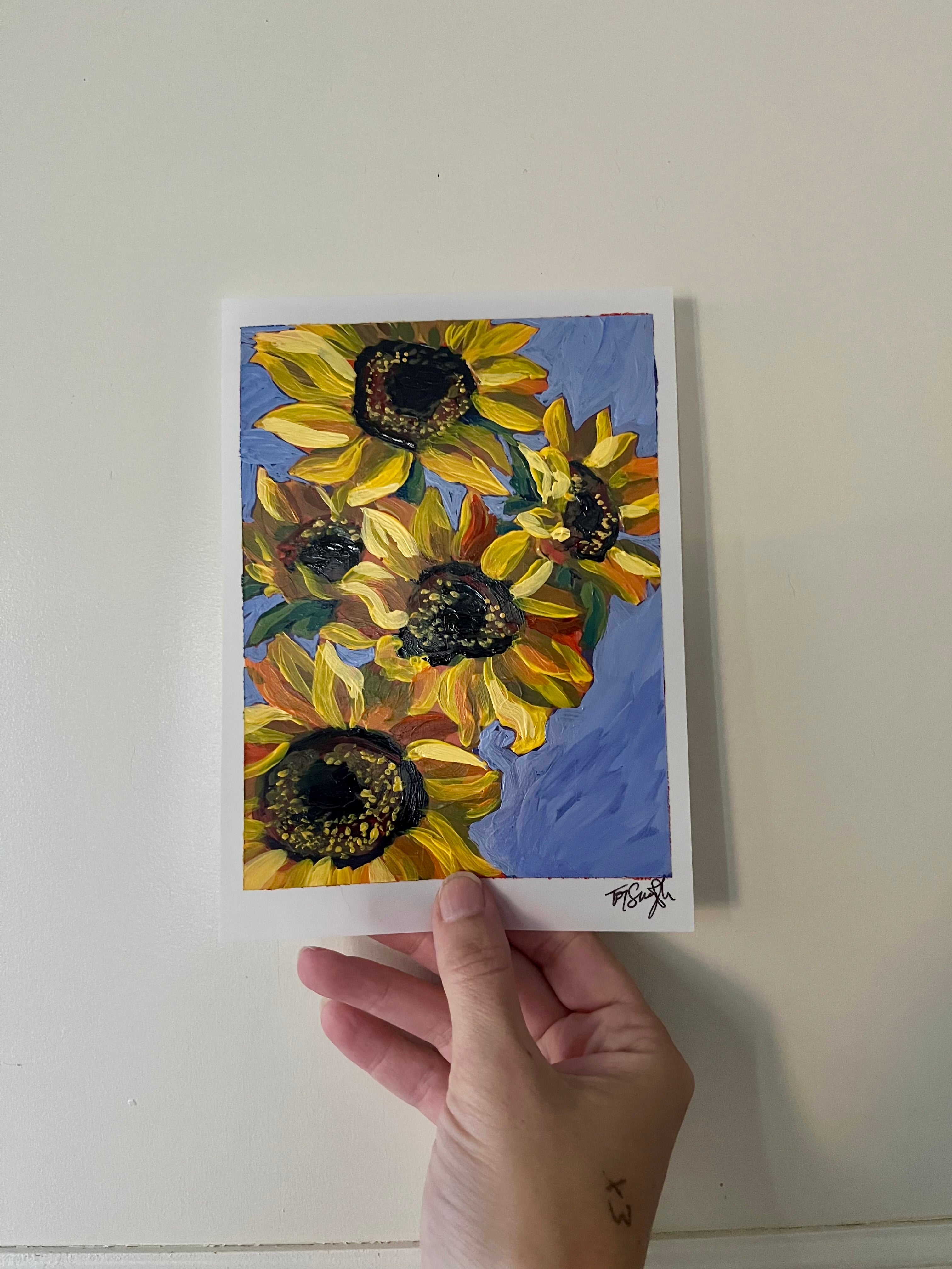 5x7” Yupo Acrylic Studies