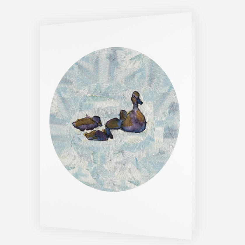 Ducks of Round Lake Card