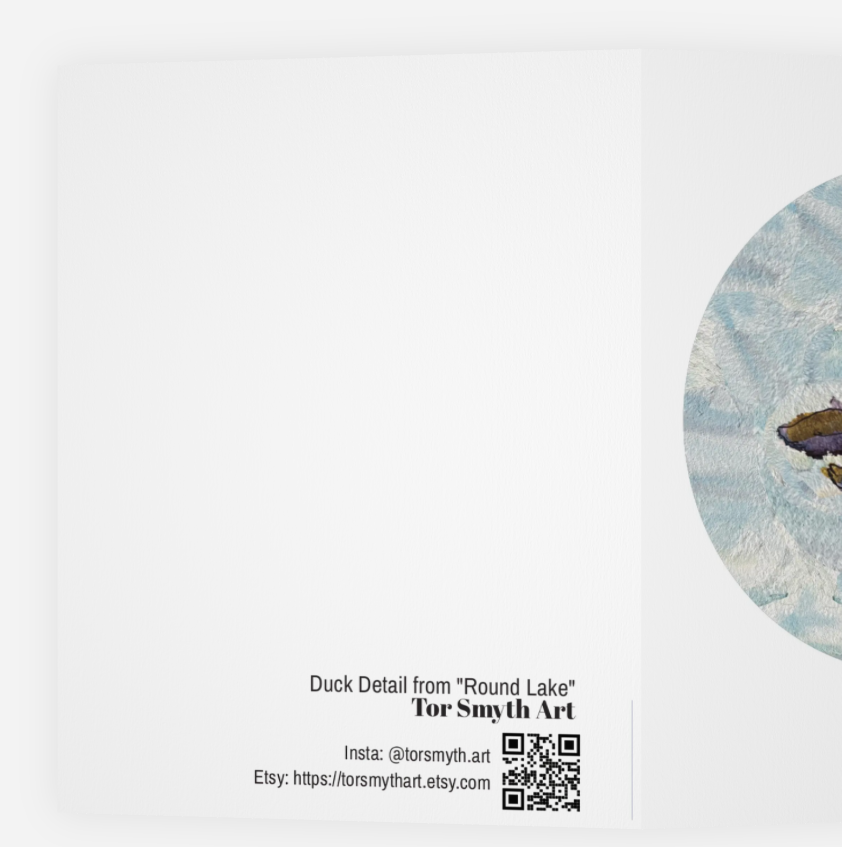 Ducks of Round Lake Card