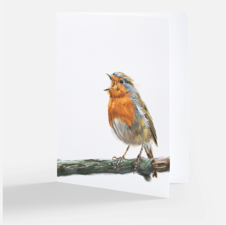 European Robin Card