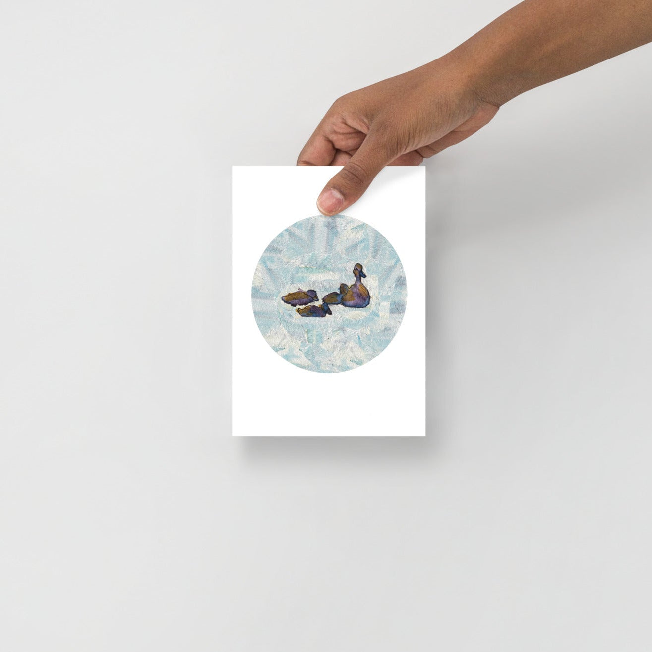 Ducks of Round Lake Detail Print