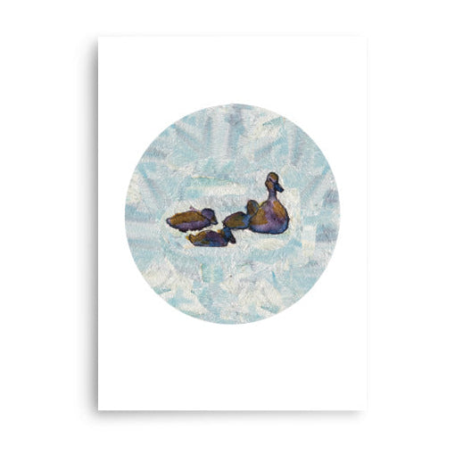 Ducks of Round Lake Detail Print
