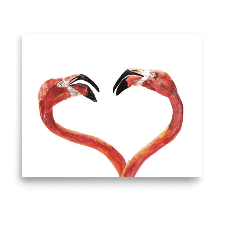 Flamingo Digital Art Print