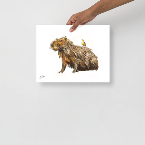 Capybara & Friend